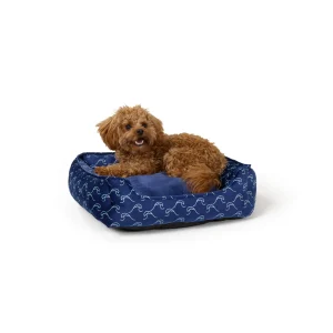 Top Paw® Wave Cuddler, Navy