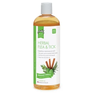 Top Performance Herbal Flea & Tick Dog Grooming Shampoo 17oz