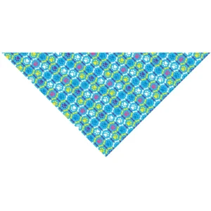 Top Performance Puppy Paws Blue Bandanas