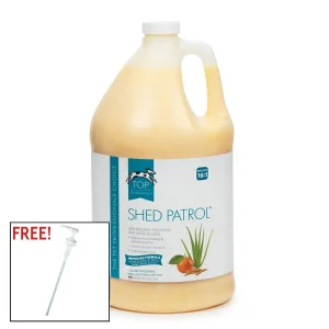 Top Performance Shed Patrol Dog Grooming DeShed Solution Gallon