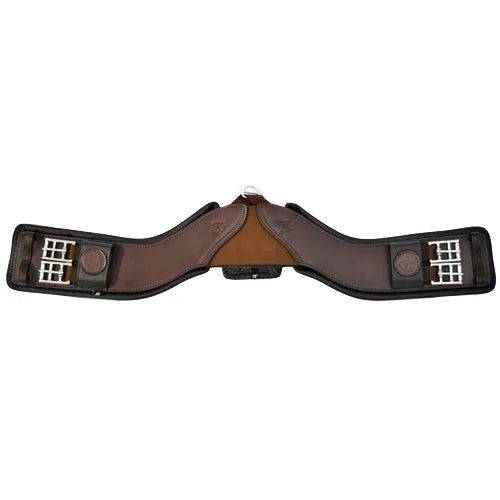 Total Saddle Fit StretchTec Shoulder Relief Dressage Girth™ with Leather Liner