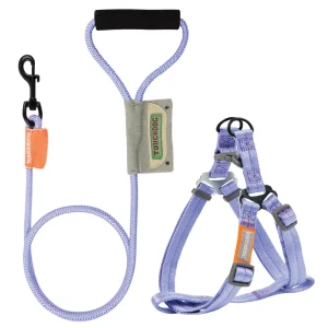 Touchdog Macaron 2-in-1 Durable Nylon Dog Harness and Leash