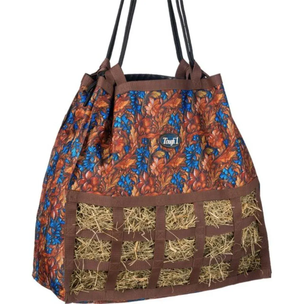 Tough 1 Blue Carved Scratchless Hay Bag