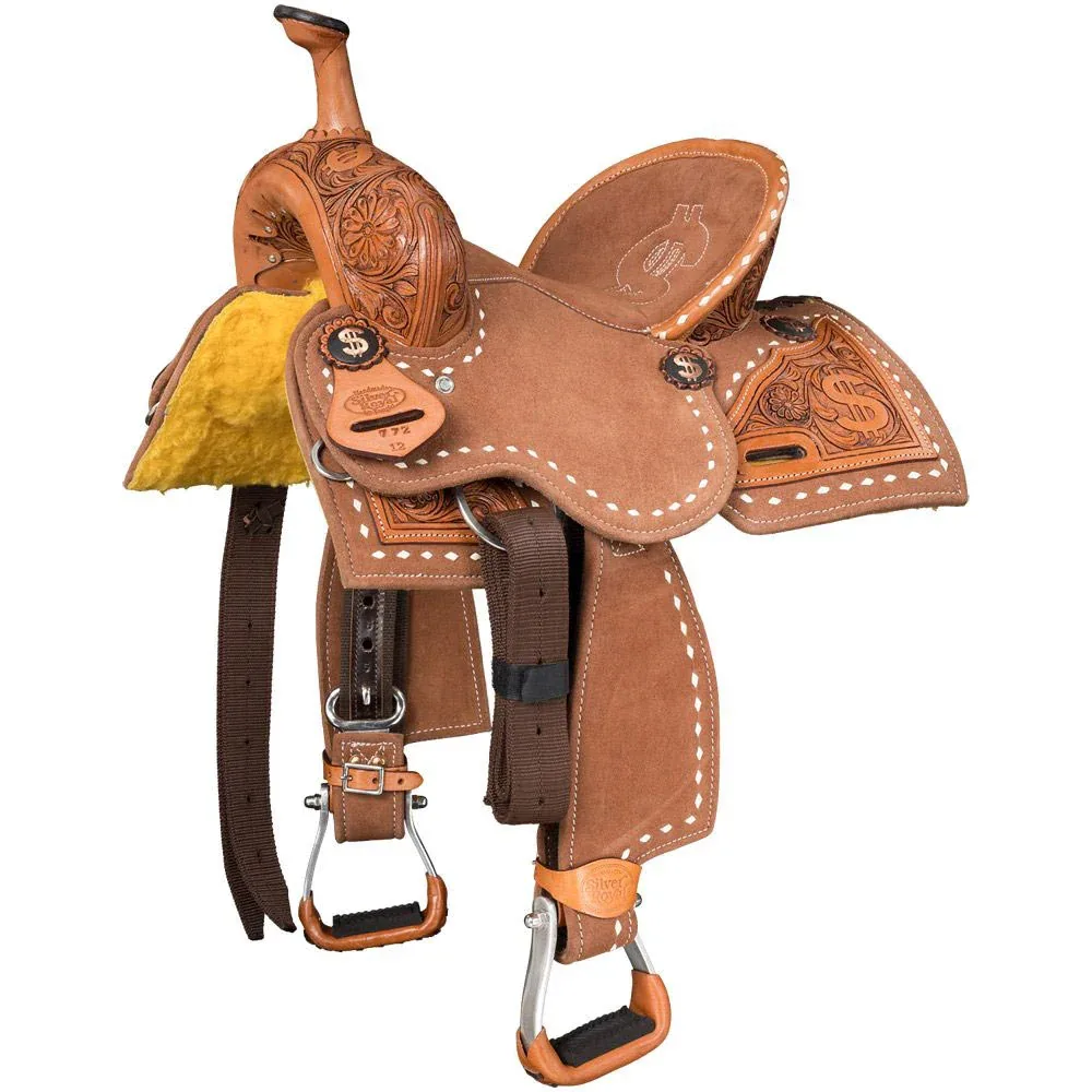 Tough 1 Cash Money Brown 13in Barrel Saddle - Image 2