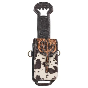 Tough 1 Cowhide Leather Rear Cinch Bag