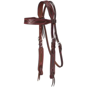 Tough 1 Harness Thread Browband Headstall