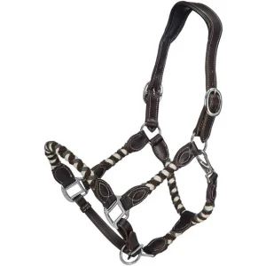 Tough 1 Leather Wool String Halter