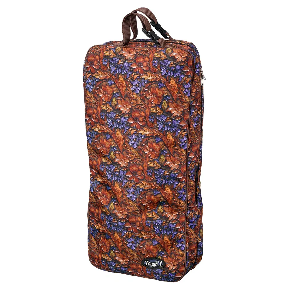 Tough 1 Purple Carved Double Sided Padded Halter Bag