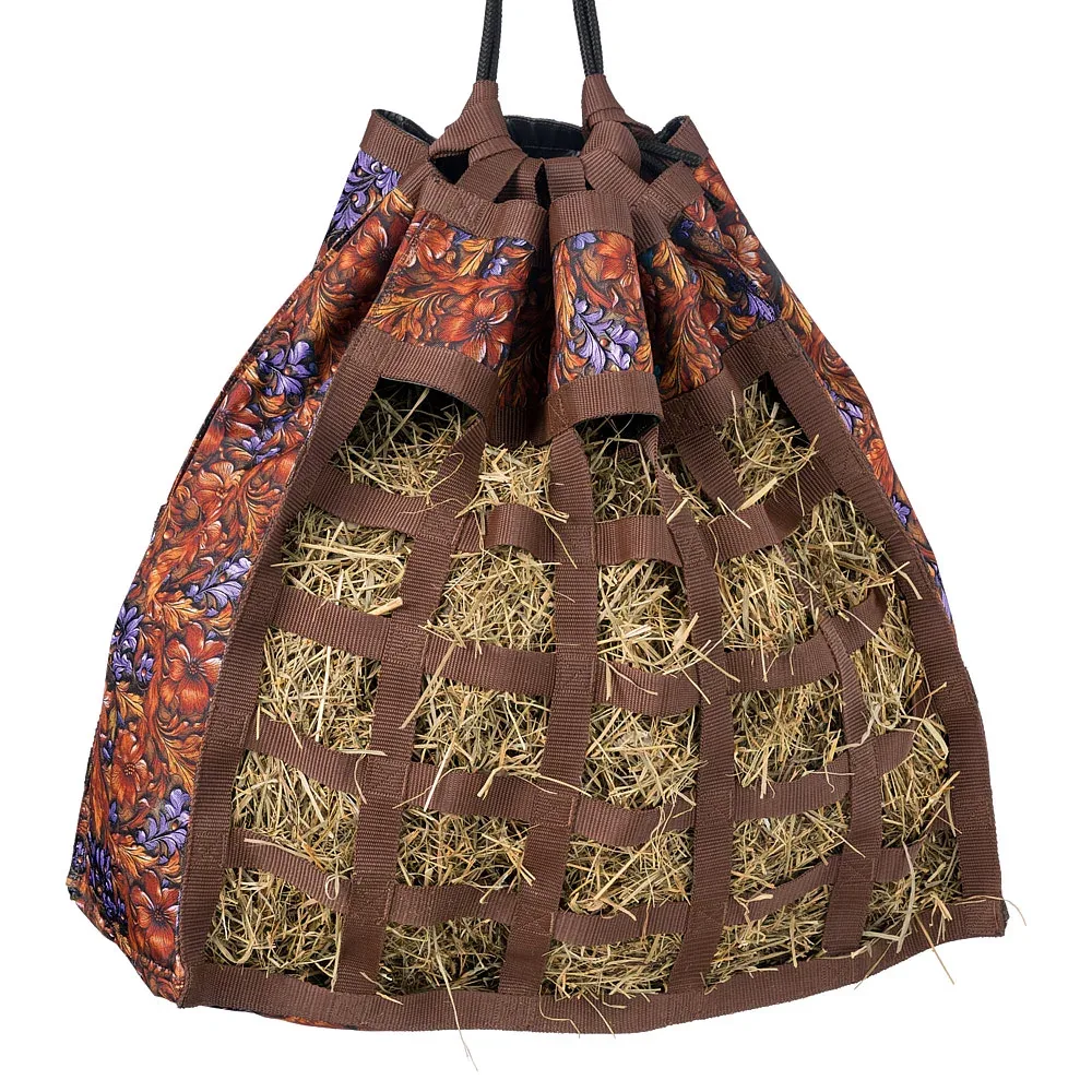 Tough 1 Purple Carved Scratchless Hay Bag - Image 2
