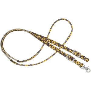 Tough 1 Rolled Patterned Nylon Reins