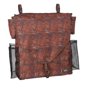 Tough 1 Tooled Leather Deluxe Stall Front Bag