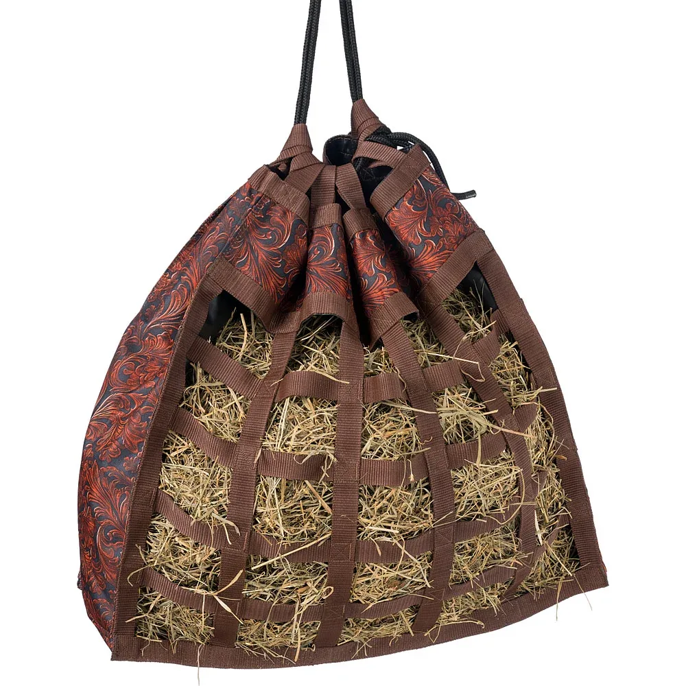 Tough 1 Tooled Leather Scratchless Hay Bag - Image 2