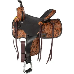 Tough 1 Traverse Two Tone 12in Youth Trail Saddle