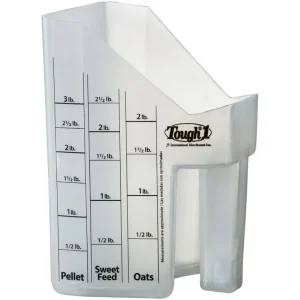 Tough1 Feed Scoop w. Measurements