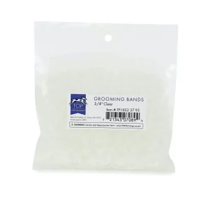TP Grooming Bands 3/8in Clear, 500ct