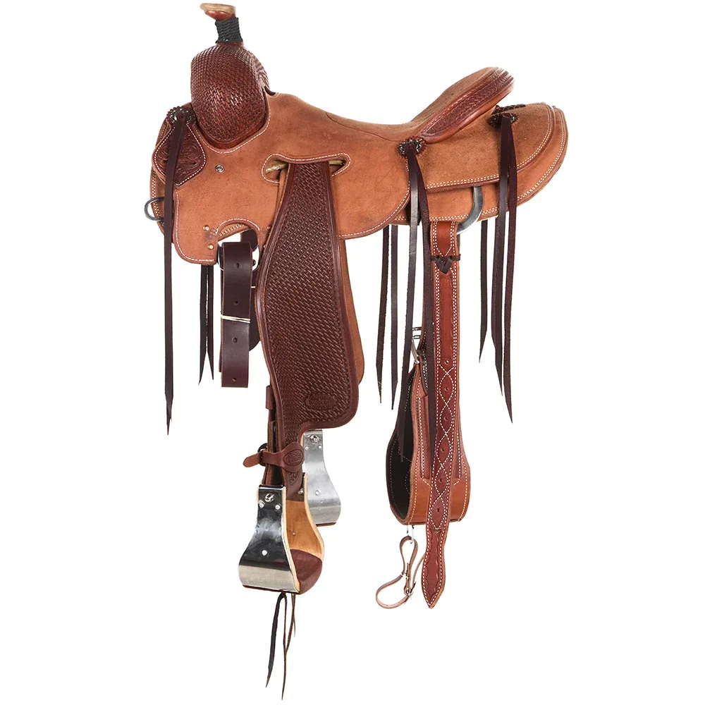 Trent Ward 1/3 Breed Basket Stamp Sam Houston Ranch Roper - Image 2