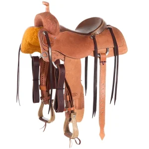 Trent Ward Roughout with Smooth Brown Seat BW Ranch Cutter