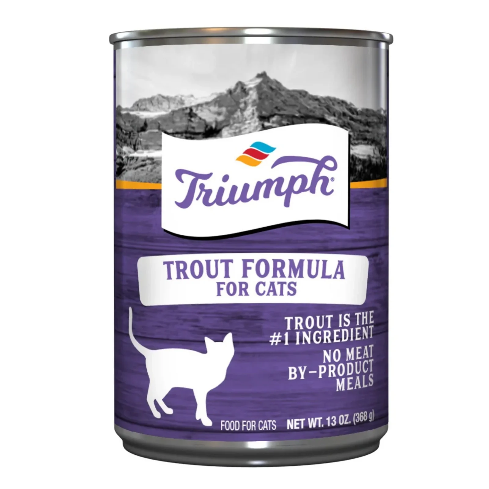 Triumph Canned Cat Food Trout 13oz. (Case of 12)