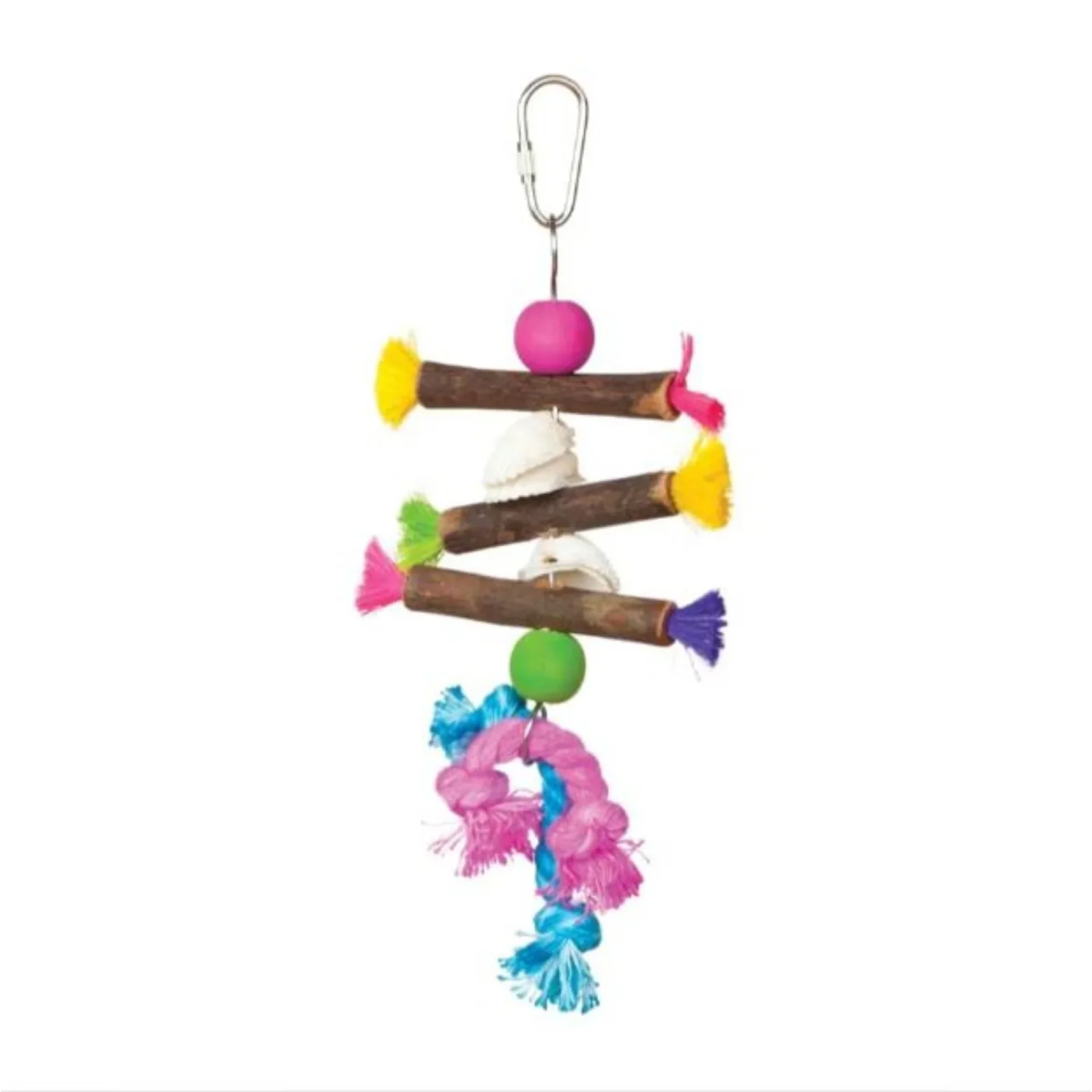 Tropical Teasers Shells And Sticks Bird Toy 5.5 x 9in. - Image 2