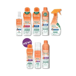 TropiClean Dog & Cat Natural Flea & Tick Bundle, 19-Pack