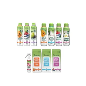 TropiClean Dog Grooming Bundle, 23-Pack