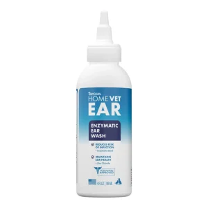 Tropiclean Homevet Dog & Cat Enzymatic Ear Wash 4 oz