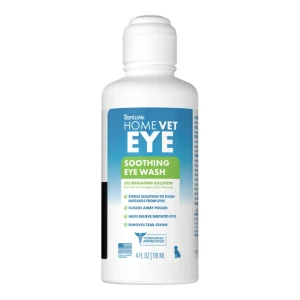 Tropiclean Homevet Dog & Cat Soothing Eye Wash 4 oz