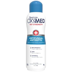 TropiClean Oxymed Antifungal & Antiseptic Dog Shampoo, 20oz