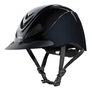 Troxel Liberty Black Riding Helmet 04-237