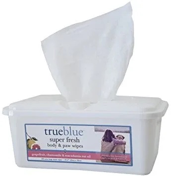 TRUE BLUE | Body & Paw Wipes