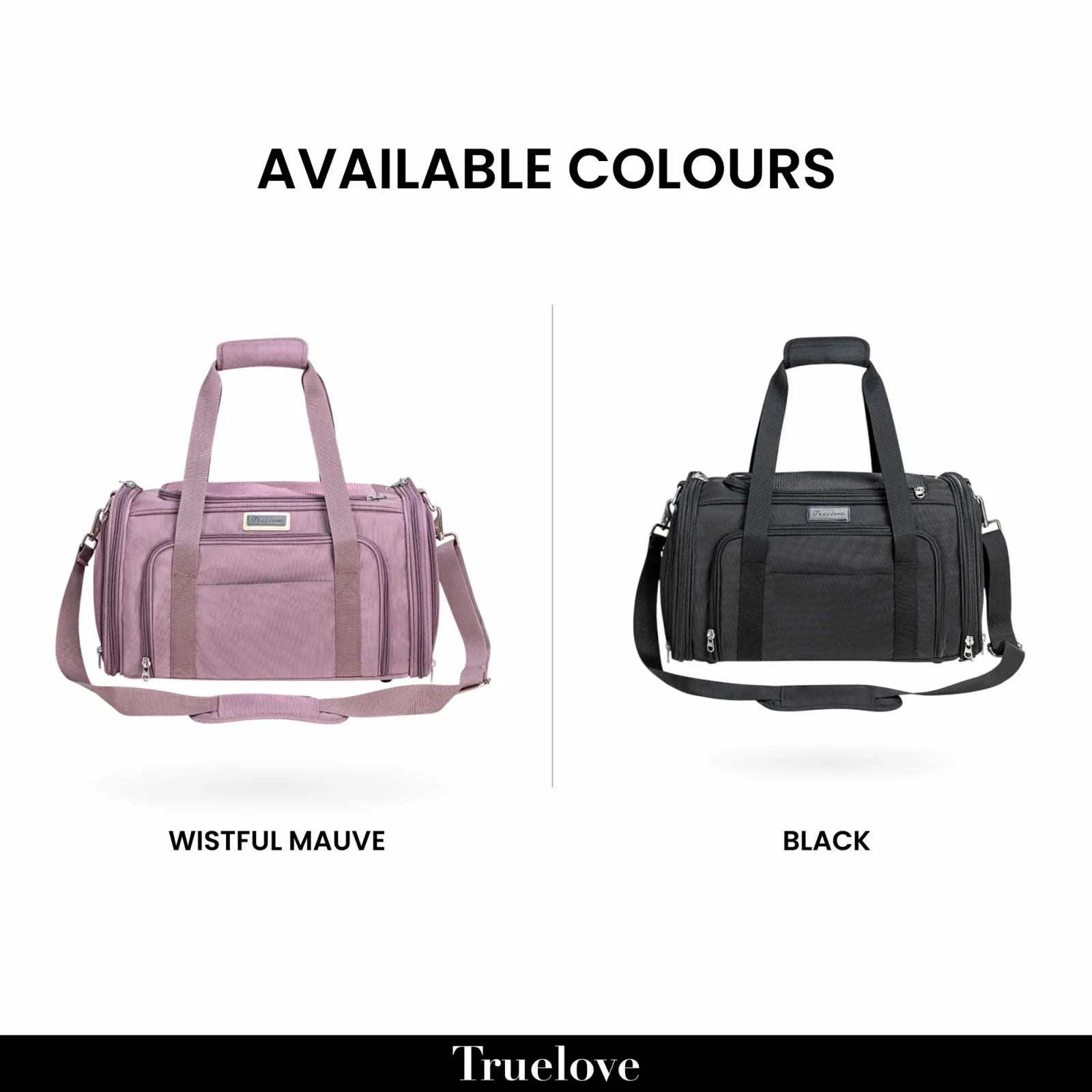 Truelove 3 Side Expandable Duffle Carrier for Dogs & Cats (Black) - Image 2