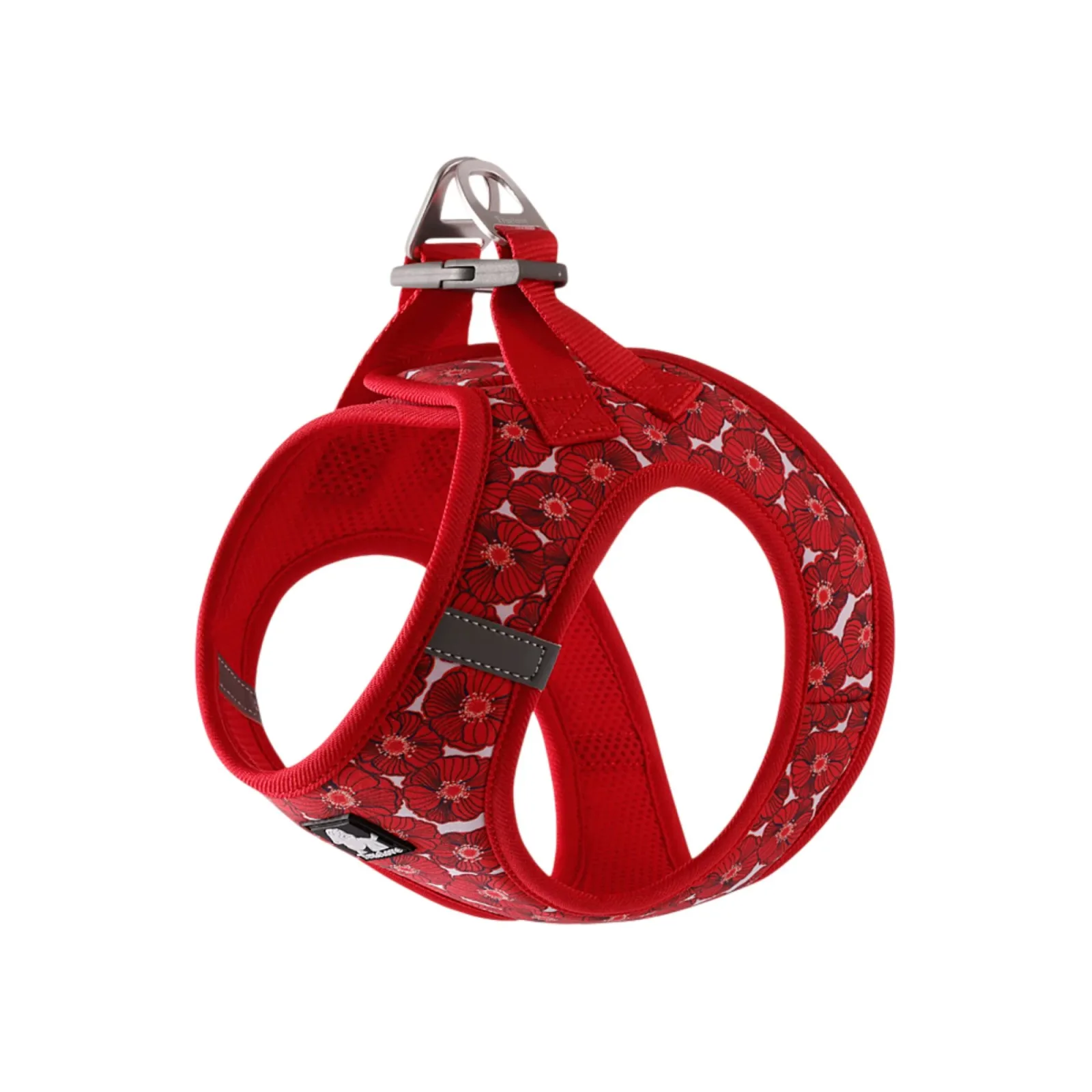 Truelove Floral Harness for Small & Medium Dogs (Aurora Red)