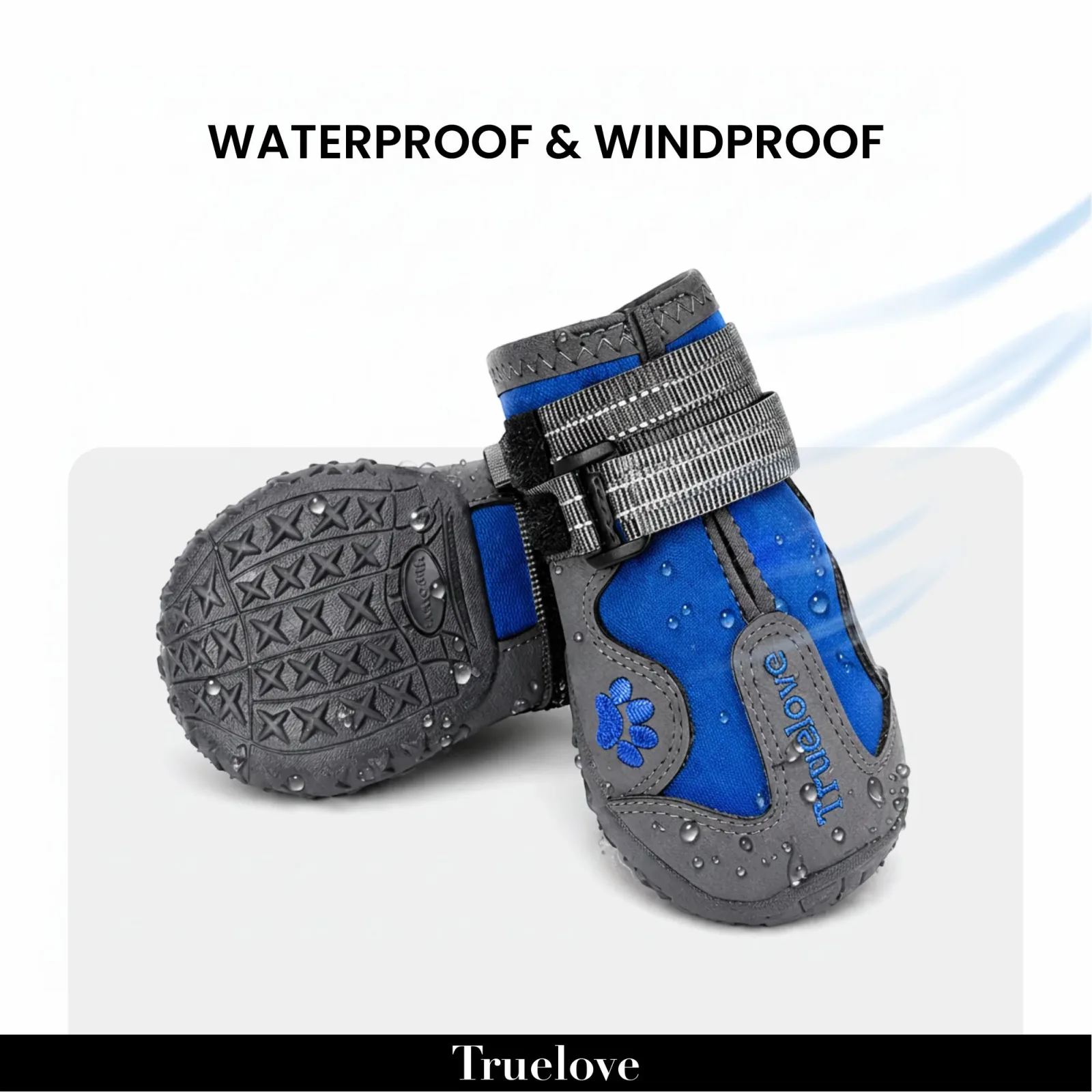 Truelove Pet Boots for Dogs (Blue) - Image 2