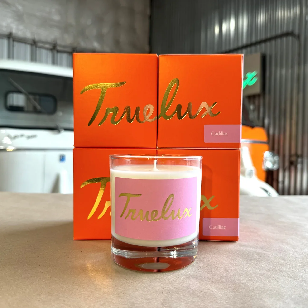 Truelux Cadillac Lotion Candle - Image 2