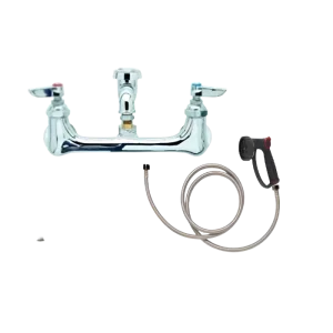 Tub Plumbing Complete Set-up 8″ Center with Hair Interceptor by PetLift