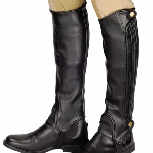 TuffRider® Adult Tall Grippy Grain Half Chaps