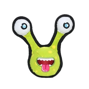 TUFFY® 2-Eyed Green Alien Dog Toy
