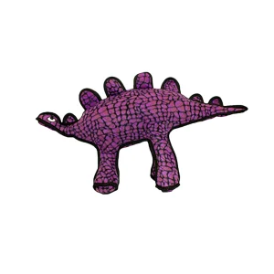 TUFFY® Dinosaur Purple Stegosaurus Dog Toy