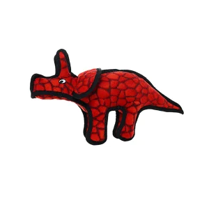 TUFFY® JR Dinosaur Triceratops Dog Toy