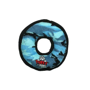 TUFFY® JR Ring Blue Camo Dog Toy
