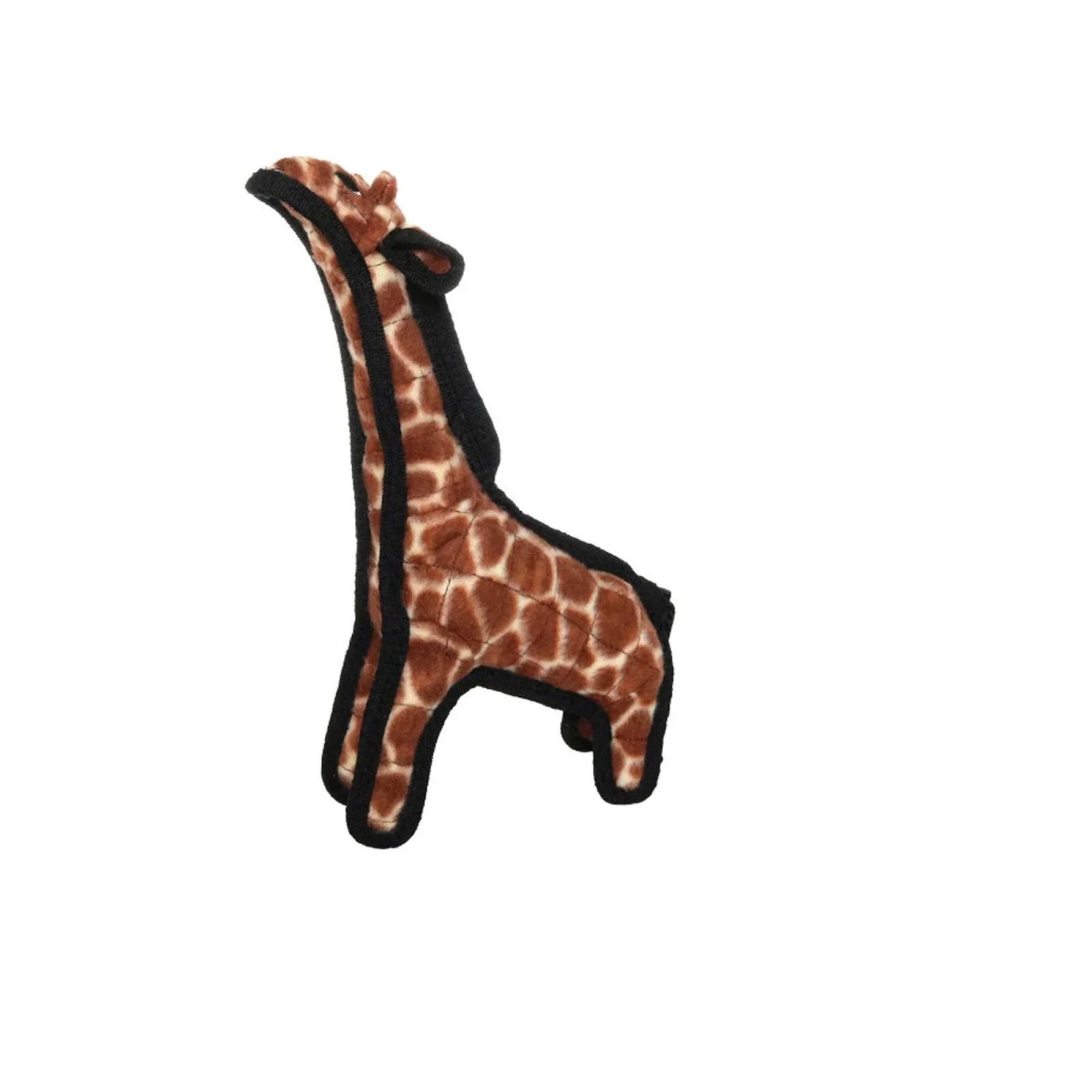Tuffy Jr Zoo Giraffe Durable Dog Toy, Brown, 11 in