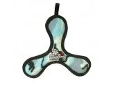 Tuffy Junior Bowmerang Dog Toy Camo Blue Print - Image 2