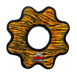 TUFFY® Mega Gear Ring Tiger-Striped Dog Toy
