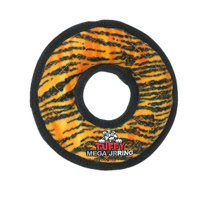 TUFFY® Mega JR Ring Tiger-Striped Dog Toy