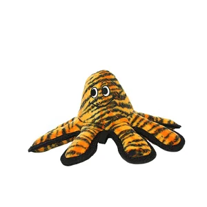TUFFY® Mega Small Octopus Tiger-Striped Dog Toy