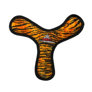 TUFFY® Mega Tiger-Striped Boomerang Dog Toy