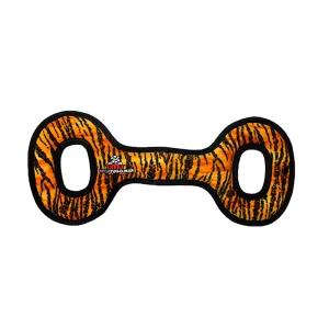 TUFFY® Mega Tug Oval Tiger-Striped Dog Toy