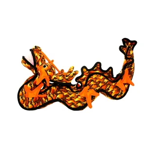 TUFFY® Orange Dragon Dog Toy