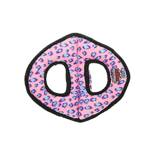 TUFFY® Ultimate 3-Way Ring Pink Leopard Dog Toy