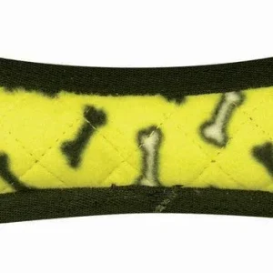 Tuffy Ultimate Bone Durable Dog Toy Yellow Bone, 1ea/13 in